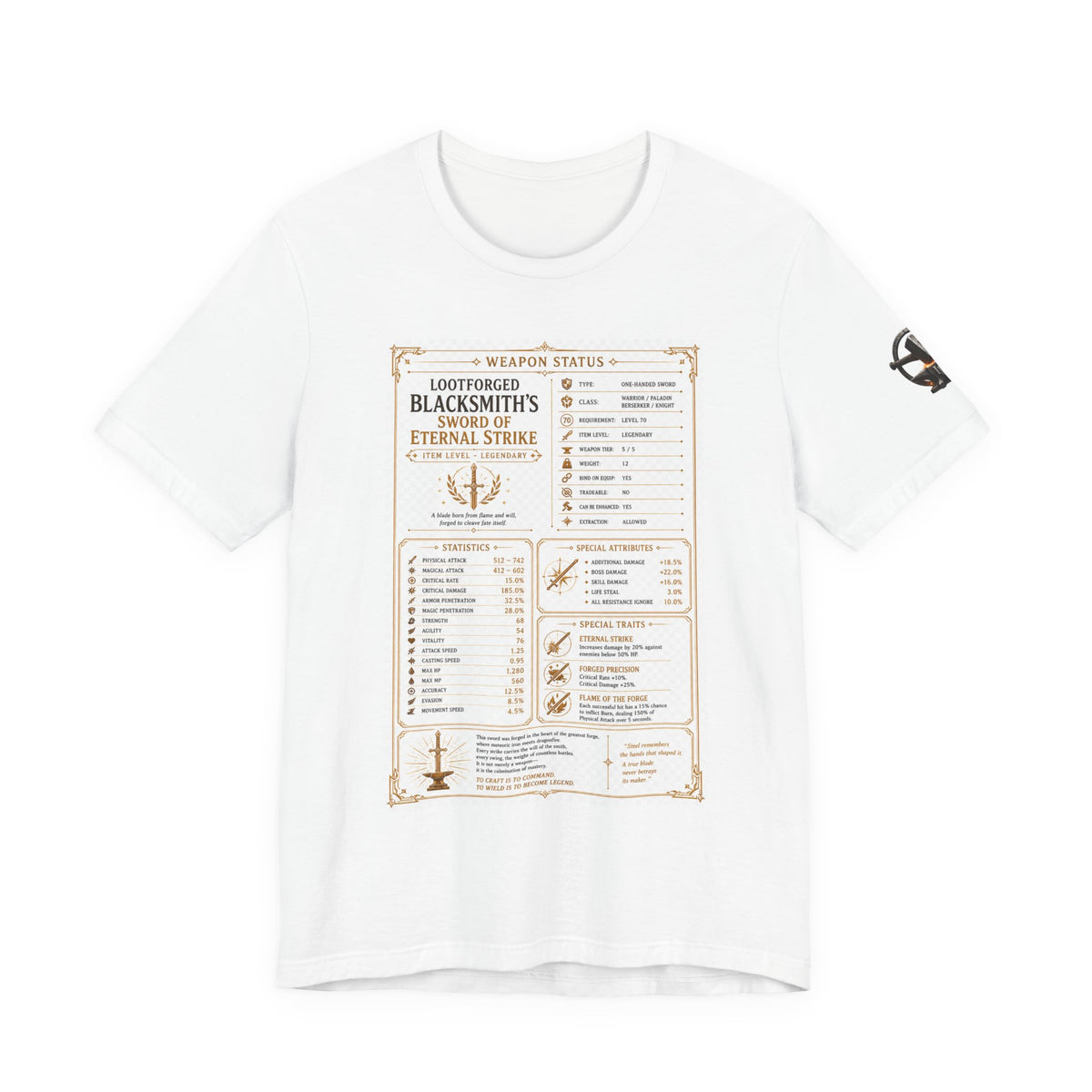 Sword of Eternal Strike T-Shirt
