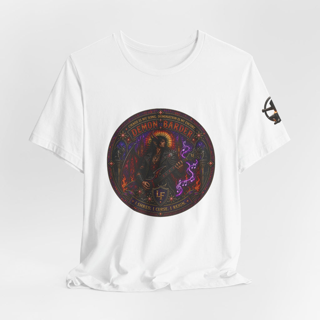 Demon Bard Stained Glass T-Shirt