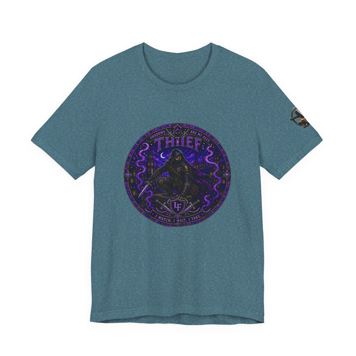Shadow Thief Stained Glass T-Shirt
