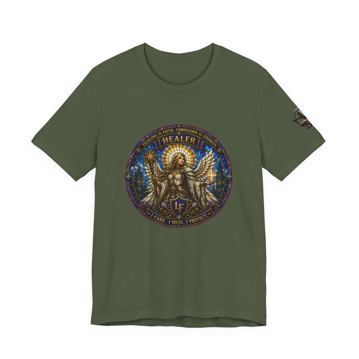The Healer Stained Glass T-Shirt