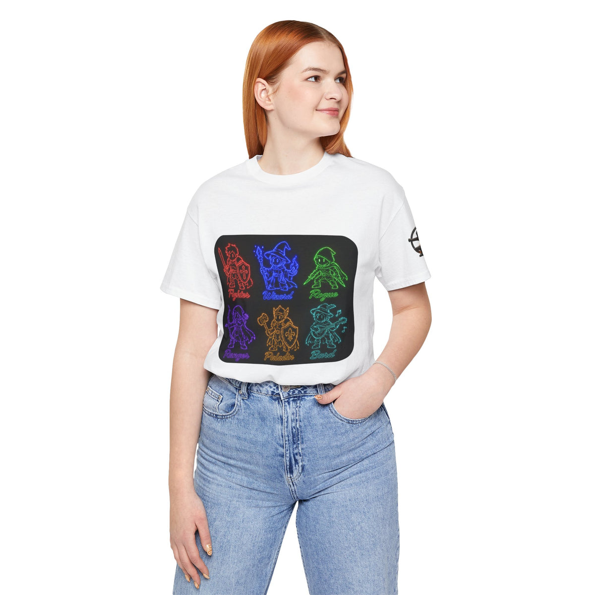 Classic Neon Character Party T-Shirt