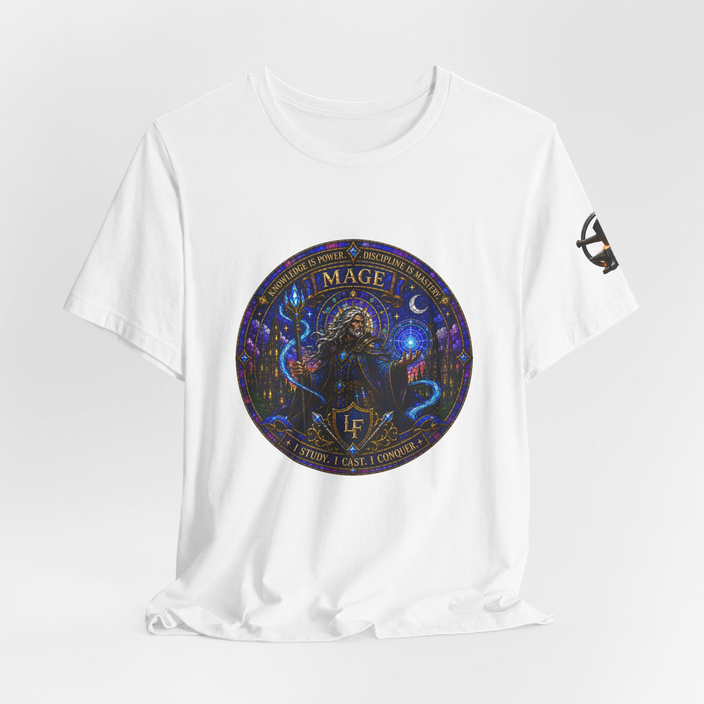 Arcane Mage Stained Glass T-Shirt