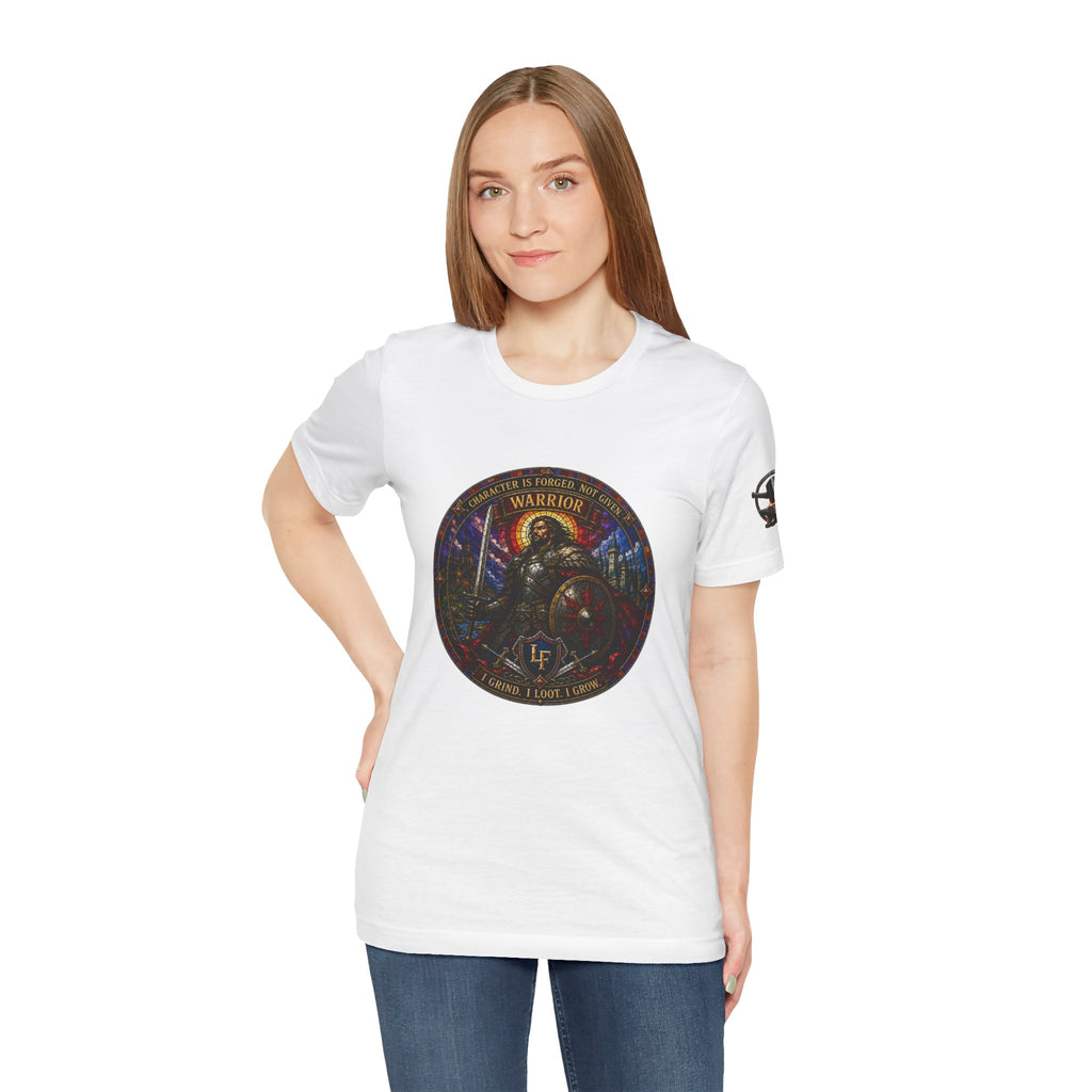 The Sword Hero Stained Glass T-Shirt