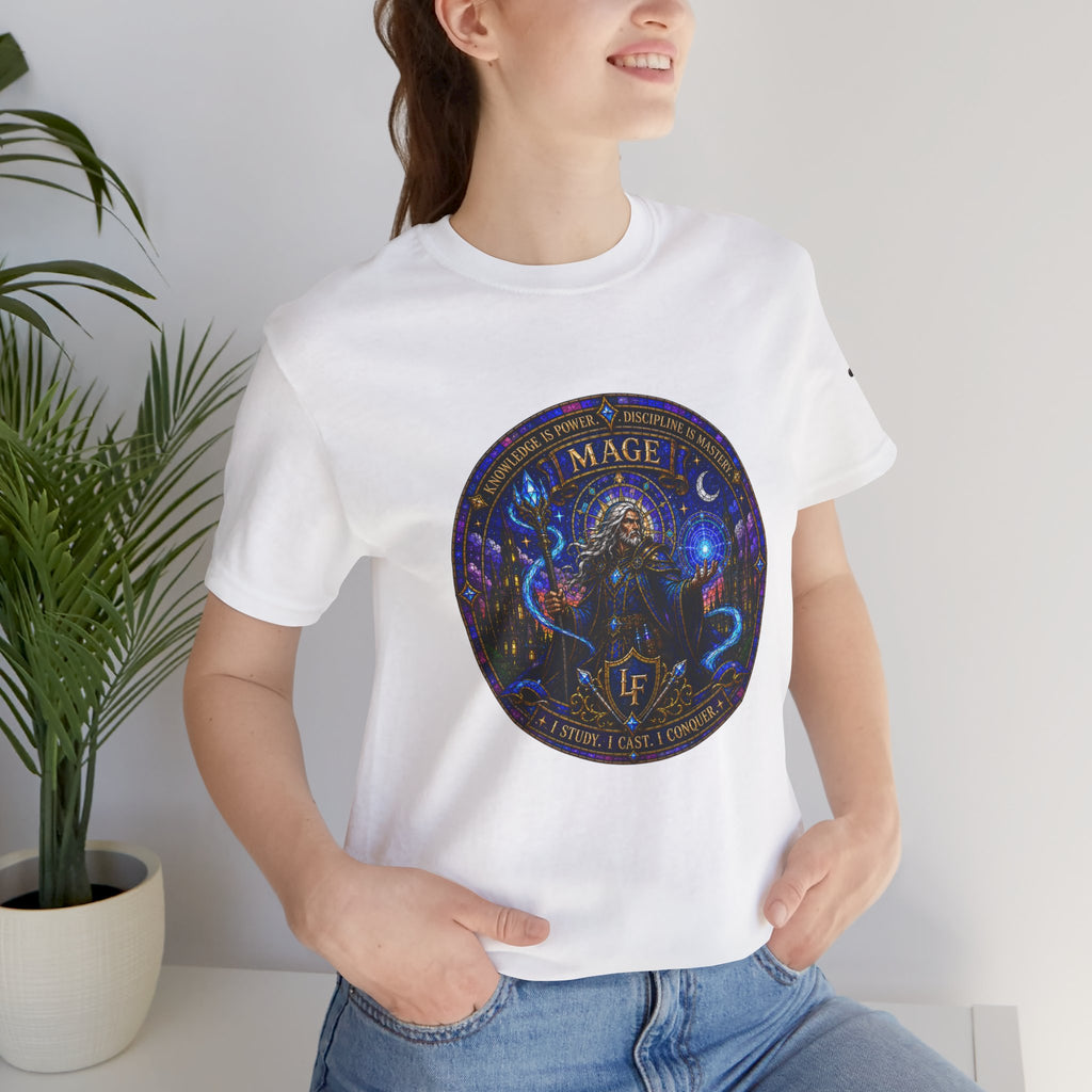 Arcane Mage Stained Glass T-Shirt