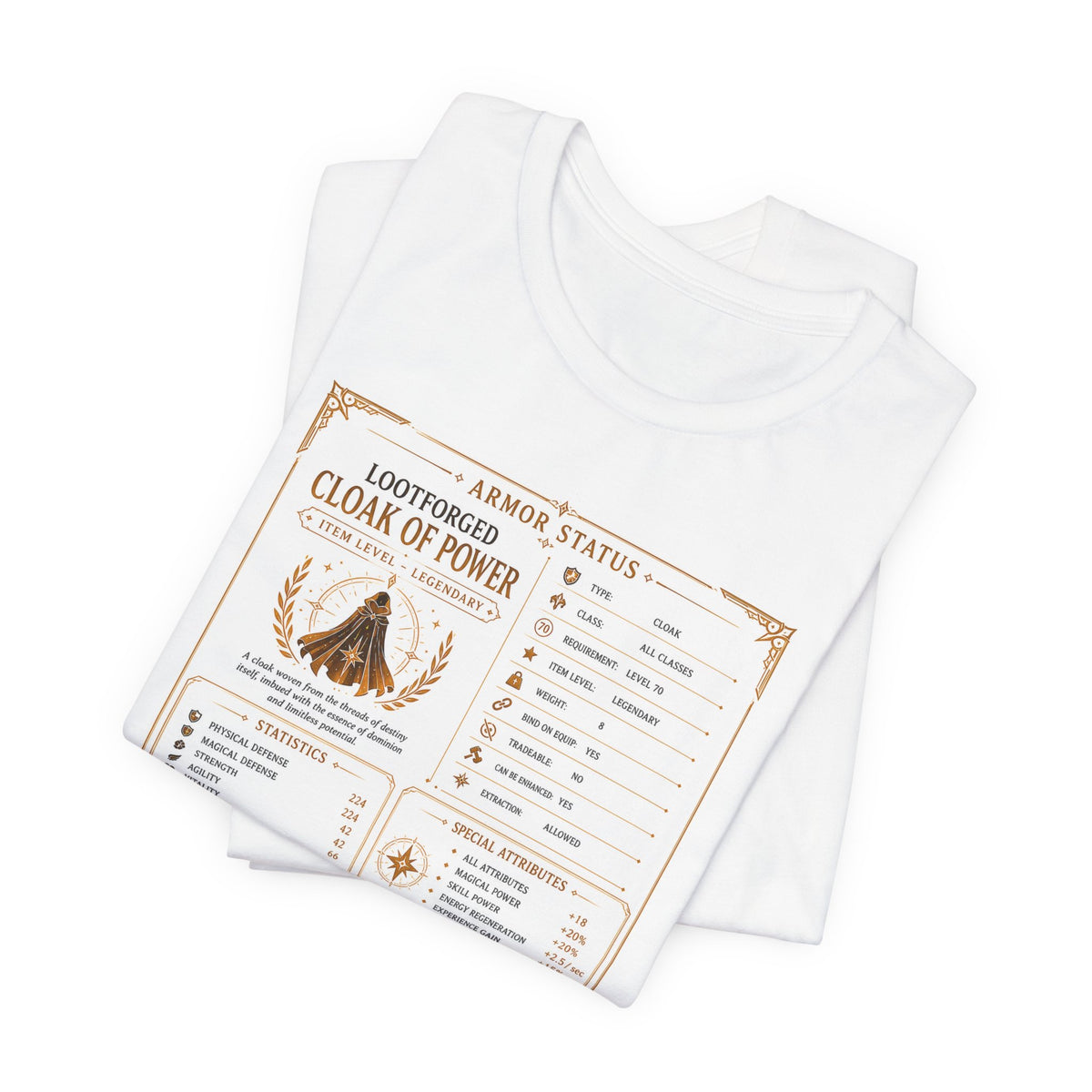 Cloak of Power Item Sheet