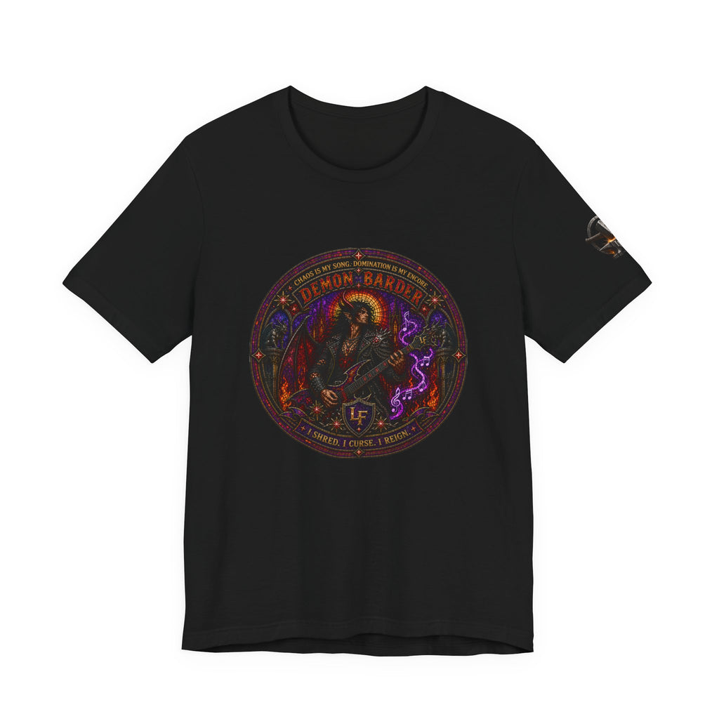 Demon Bard Stained Glass T-Shirt