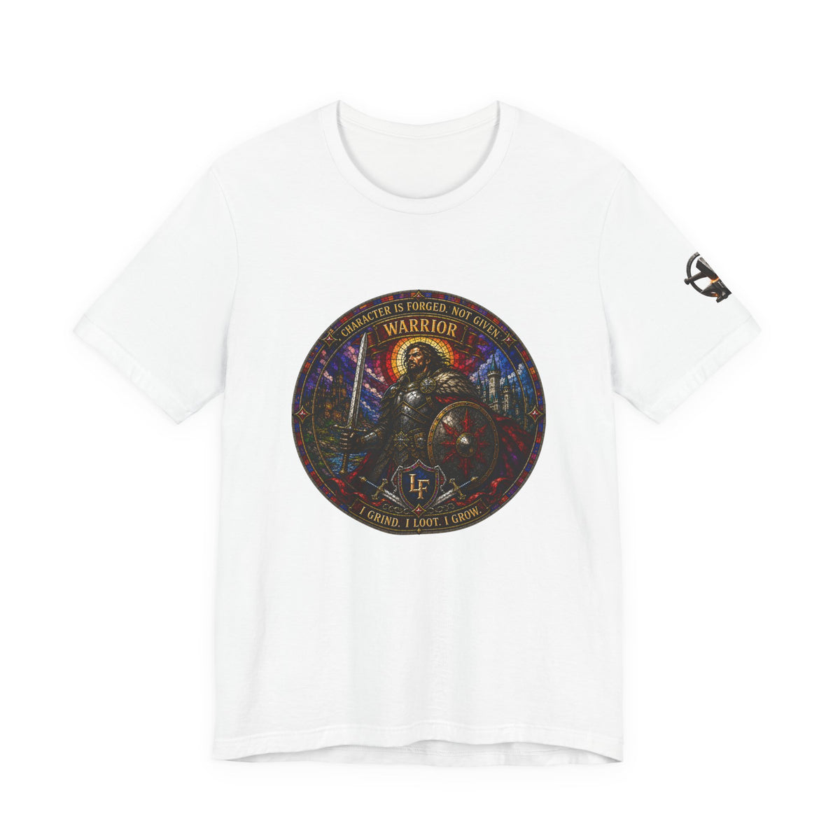 The Sword Hero Stained Glass T-Shirt