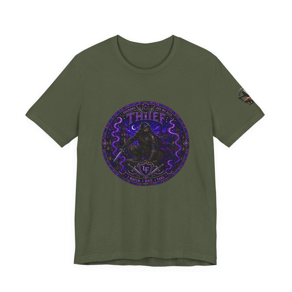 Shadow Thief Stained Glass T-Shirt