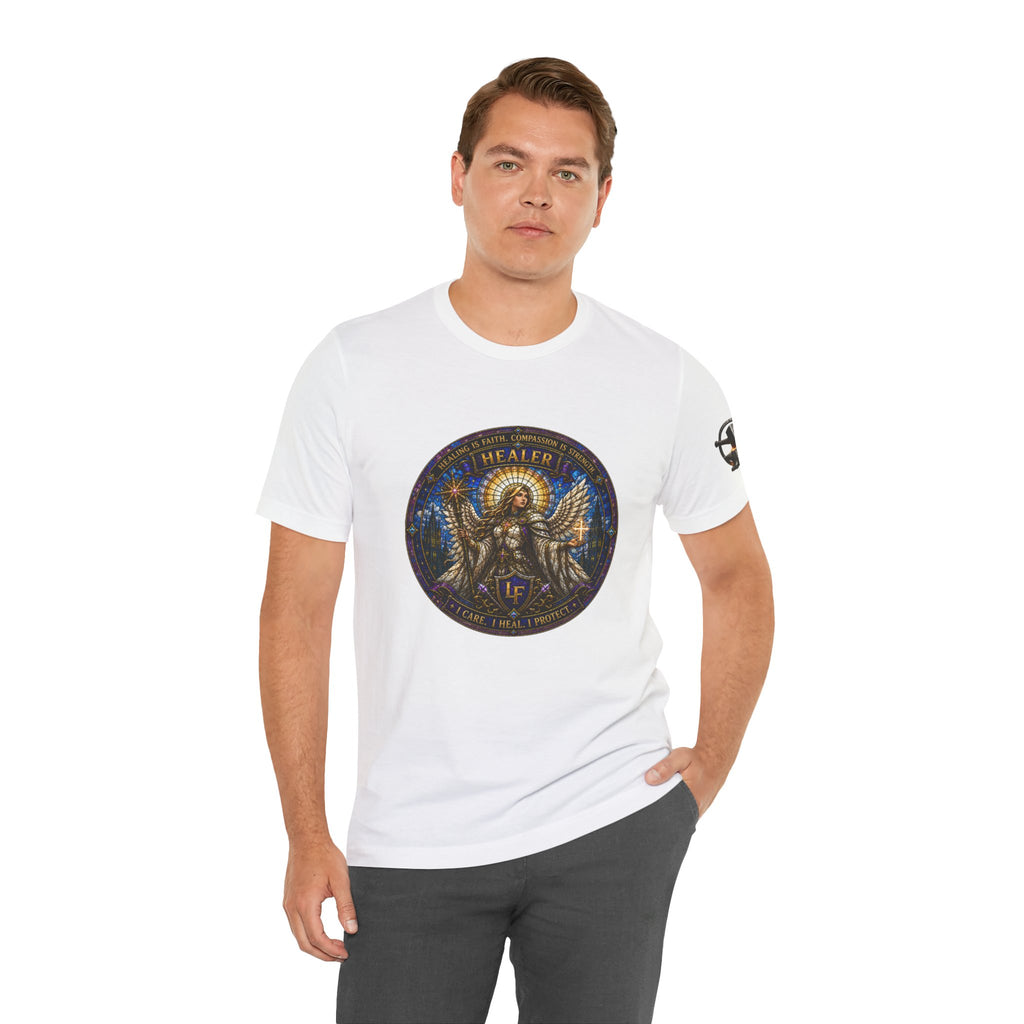 The Healer Stained Glass T-Shirt
