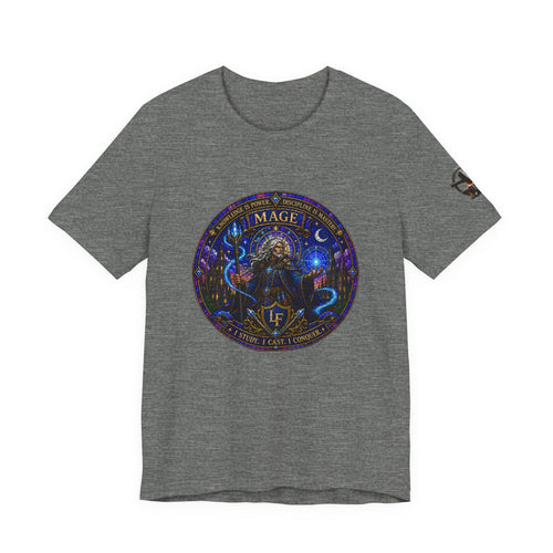 Arcane Mage Stained Glass T-Shirt