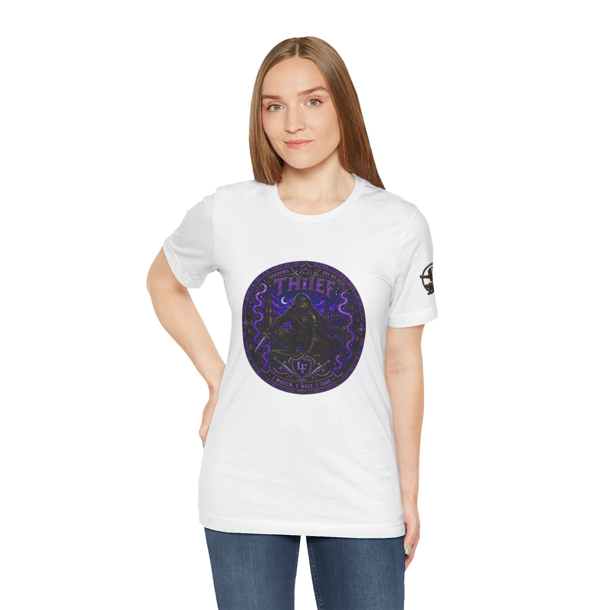 Shadow Thief Stained Glass T-Shirt