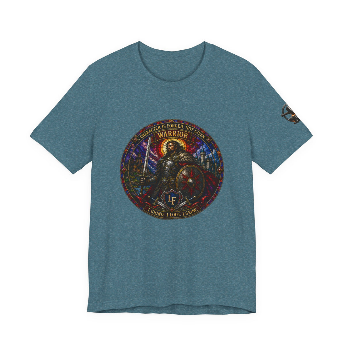 The Sword Hero Stained Glass T-Shirt