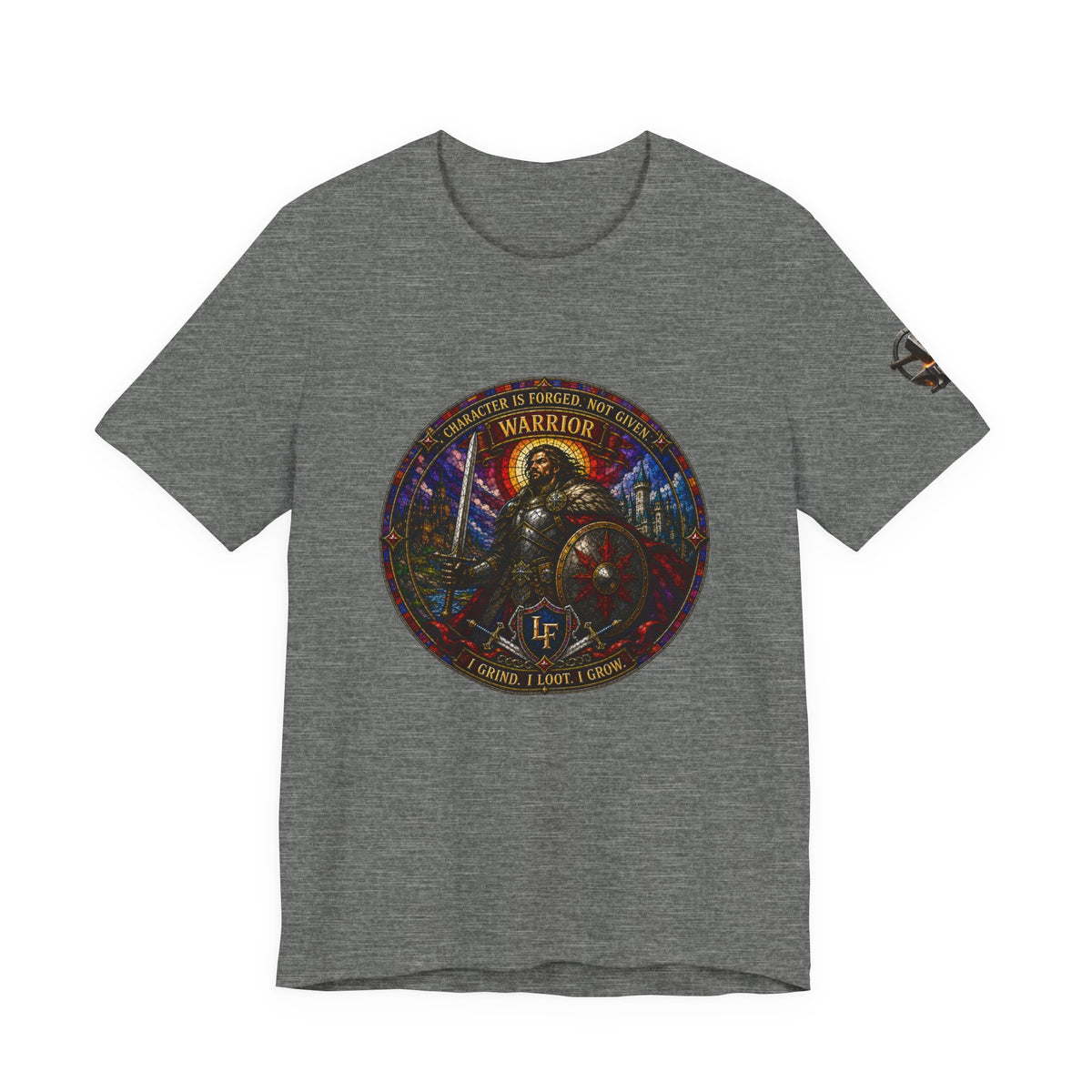 The Sword Hero Stained Glass T-Shirt