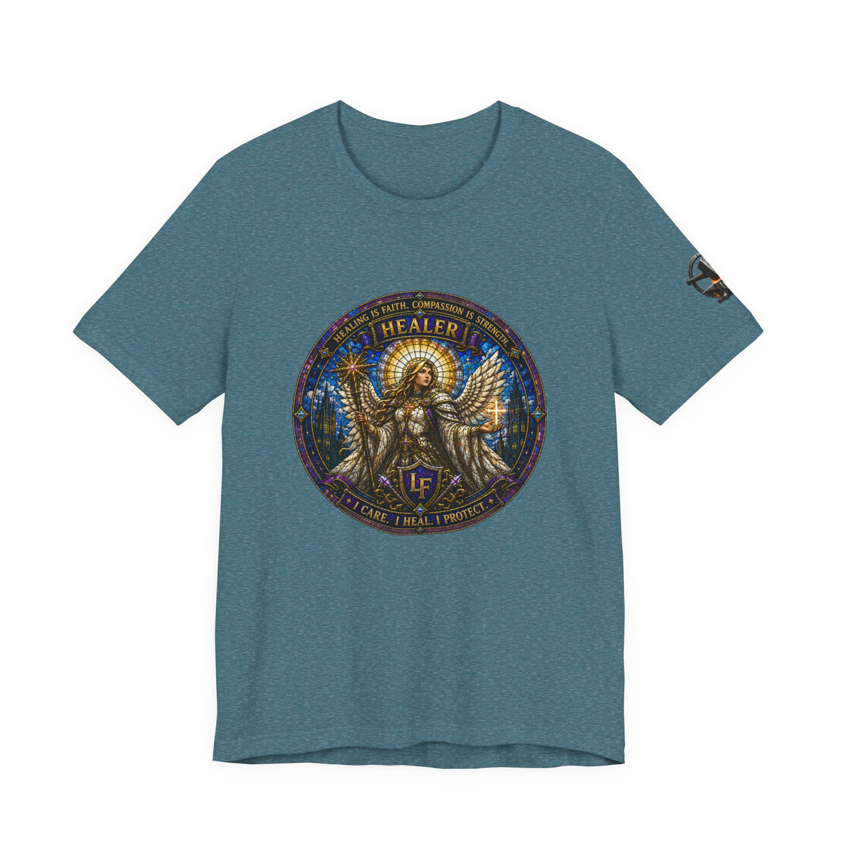 The Healer Stained Glass T-Shirt