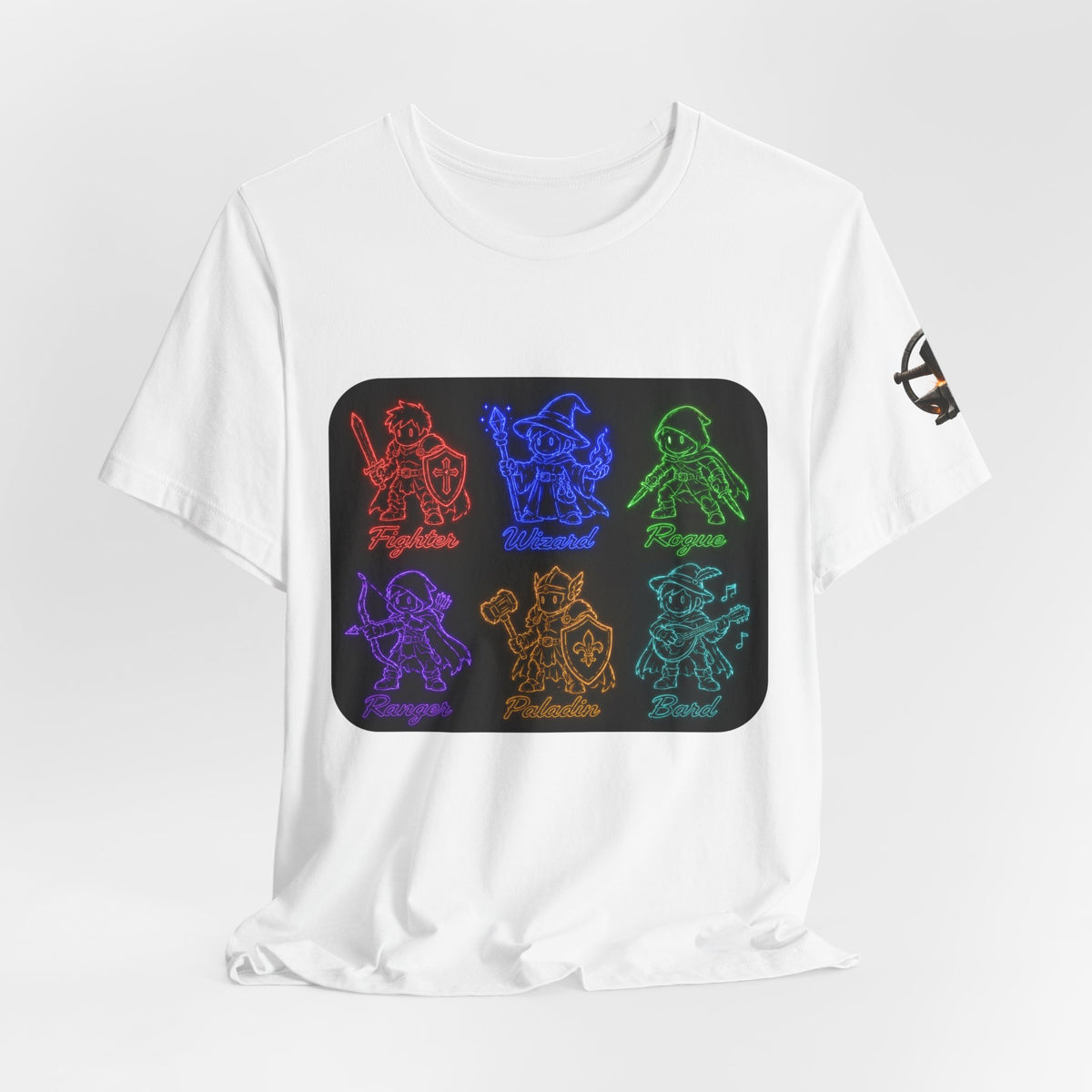 Classic Neon Character Party T-Shirt
