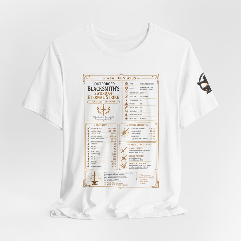 Sword of Eternal Strike T-Shirt