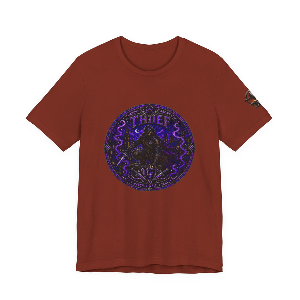 Shadow Thief Stained Glass T-Shirt