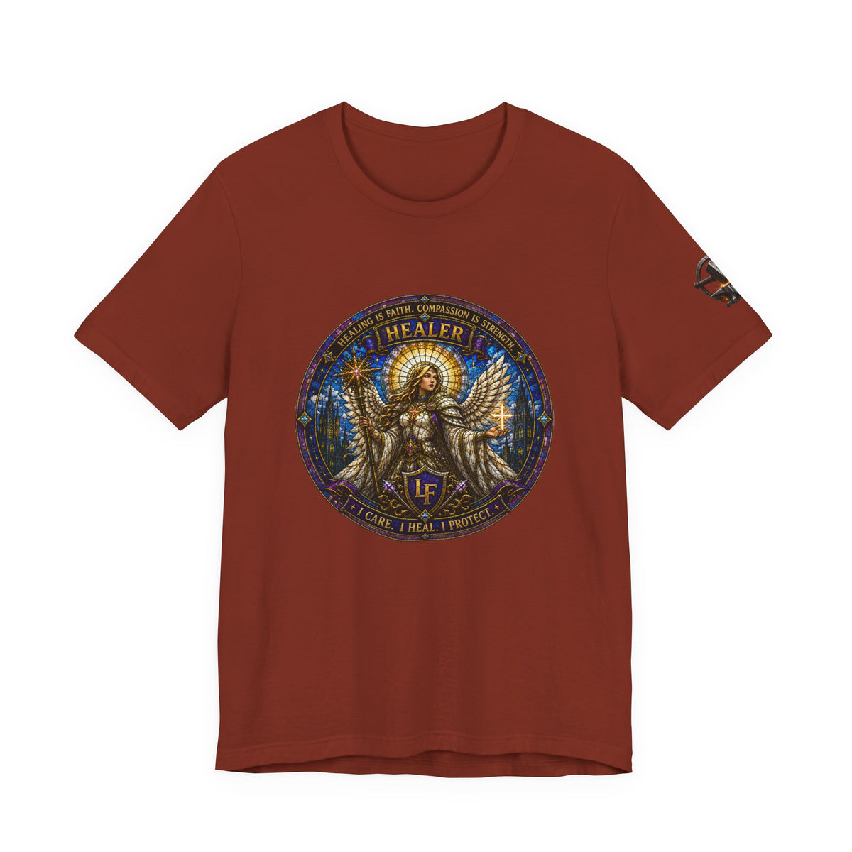 The Healer Stained Glass T-Shirt