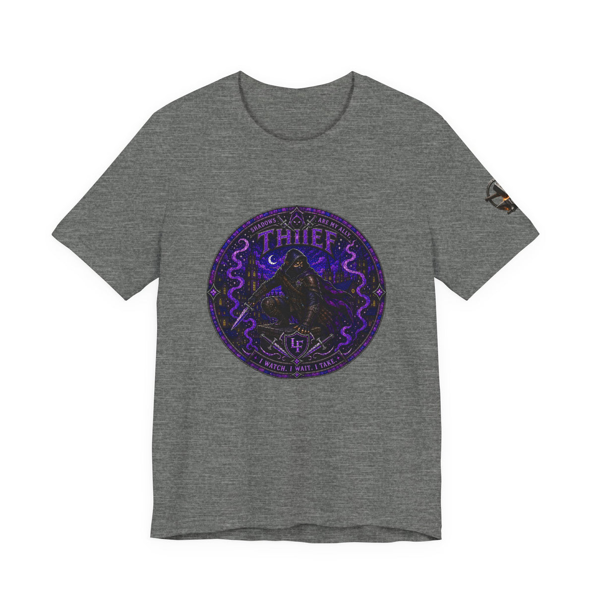 Shadow Thief Stained Glass T-Shirt