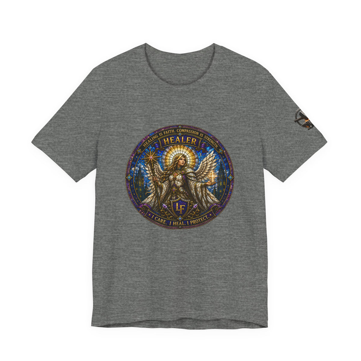 The Healer Stained Glass T-Shirt