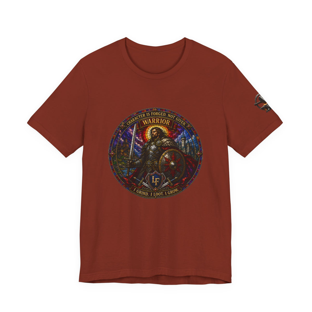 The Sword Hero Stained Glass T-Shirt