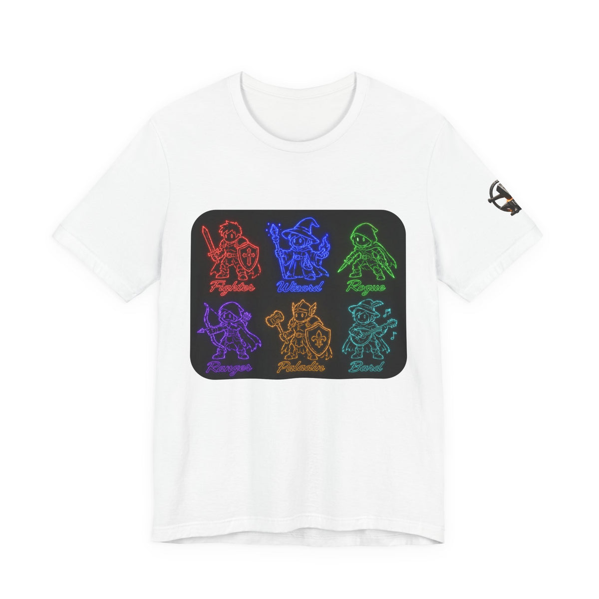 Classic Neon Character Party T-Shirt