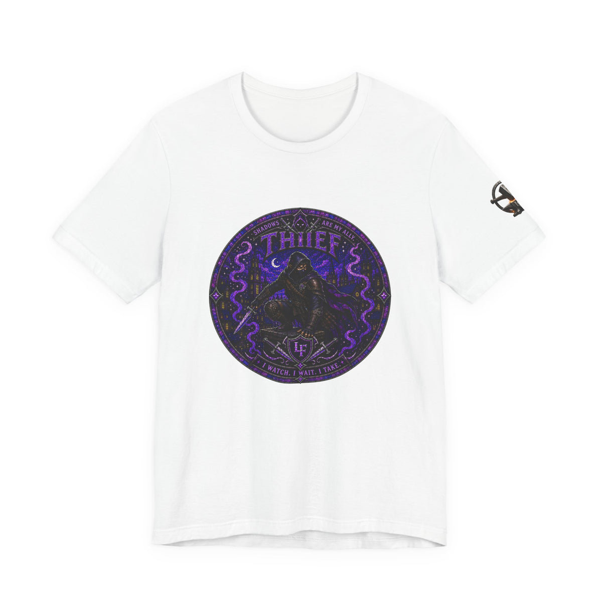 Shadow Thief Stained Glass T-Shirt