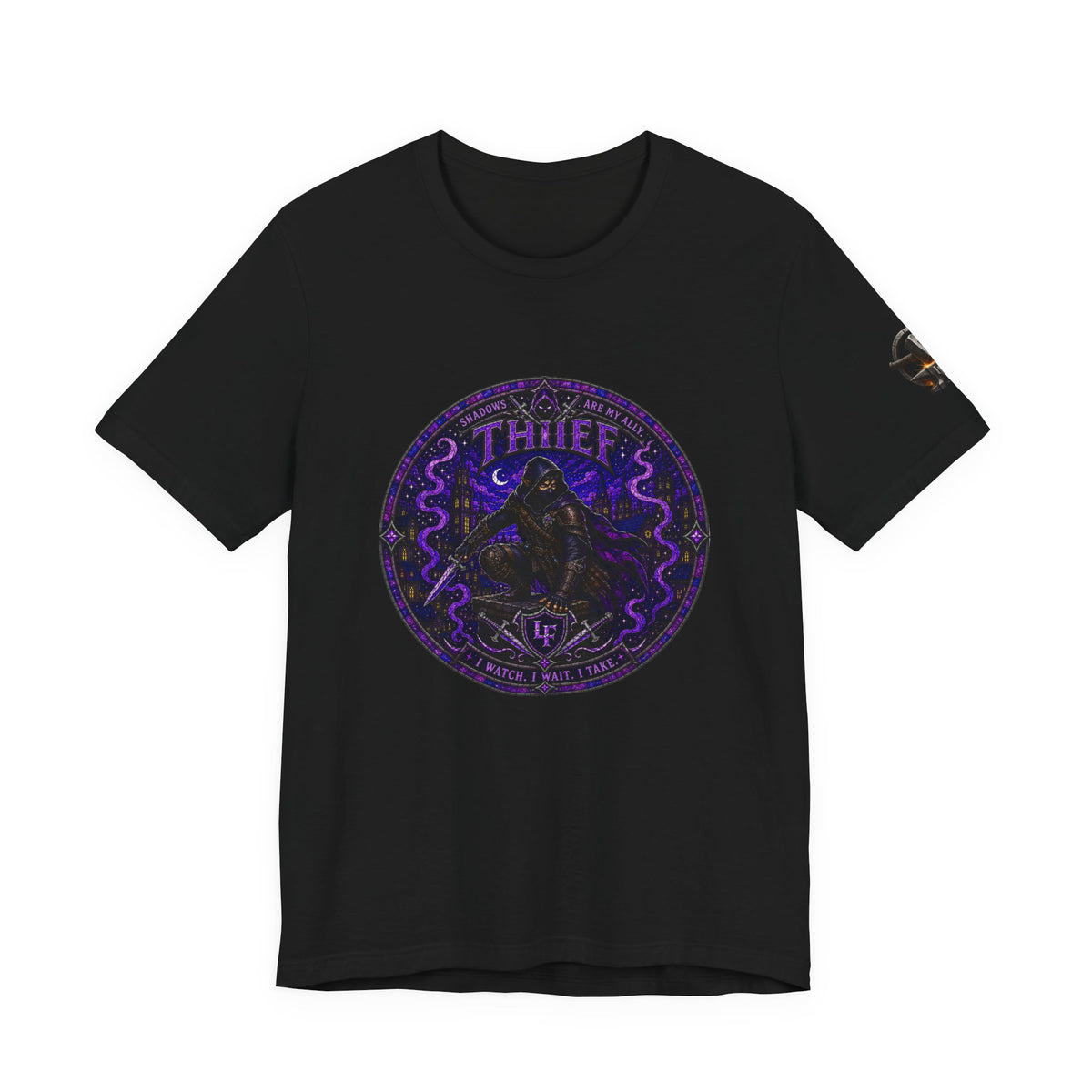 Shadow Thief Stained Glass T-Shirt