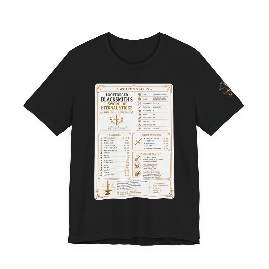 Sword of Eternal Strike T-Shirt