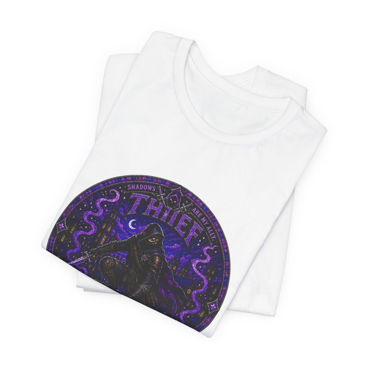 Shadow Thief Stained Glass T-Shirt