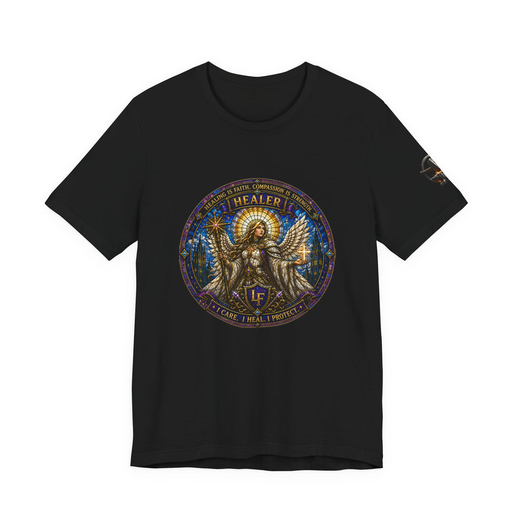 The Healer Stained Glass T-Shirt