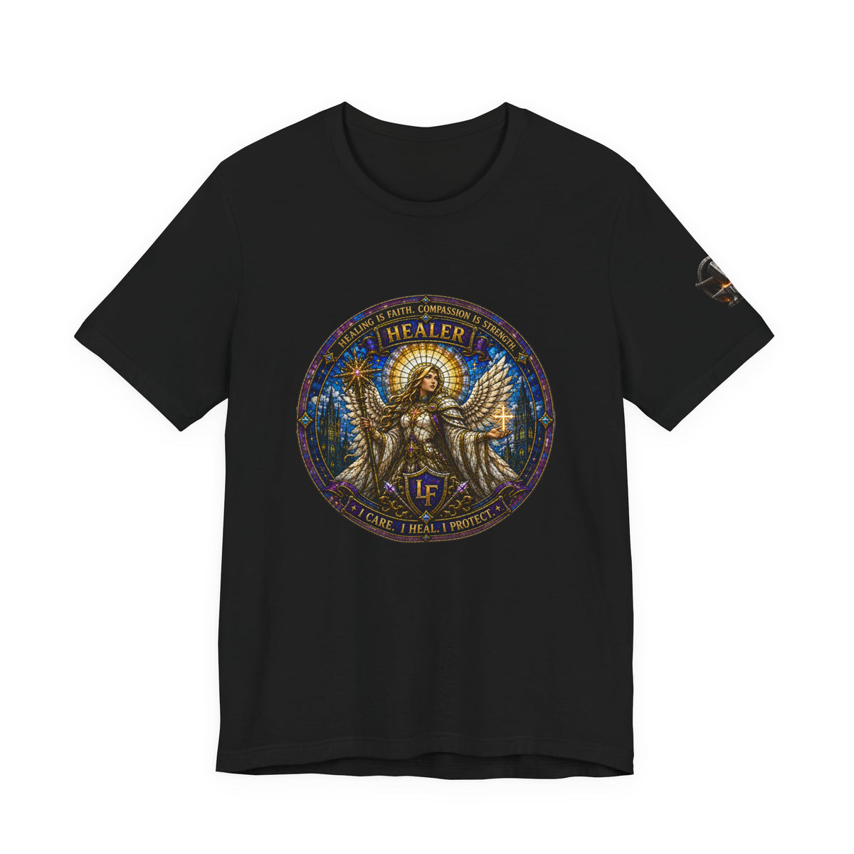 The Healer Stained Glass T-Shirt